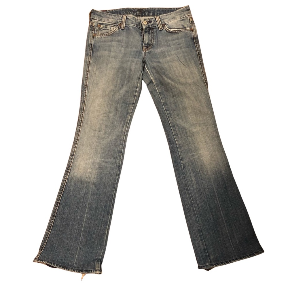 7 For All Man Kind Flare Jeans Size 24